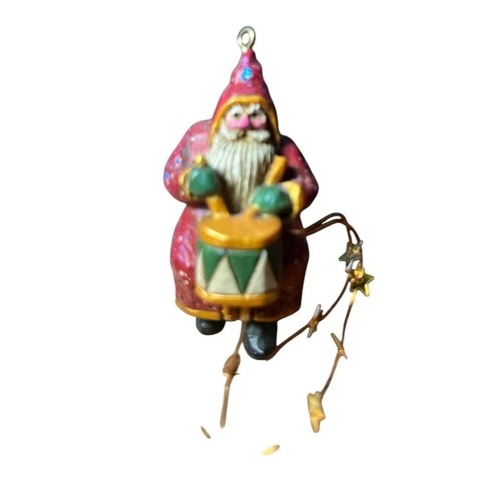 Midwest Cannon Falls Pam Schifferl Santa Claus Band Holiday Ornament 2